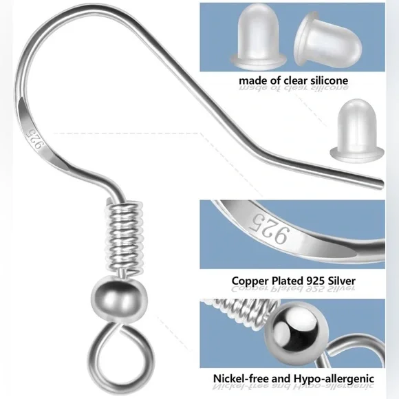 Autism Butterfly Puzzle Earrings - Picture 8 of 8